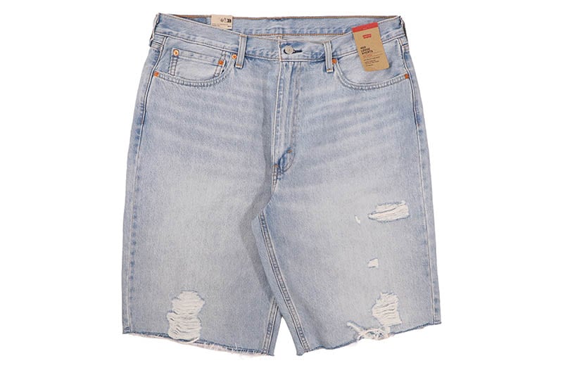LEVI��S 469 LOOSE SHORTS (394340155:CALL ME DISTRESSED LIGHT WASH)