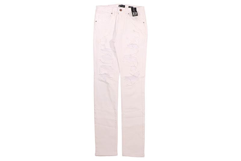 WAIMEA SKINNY FIT JEAN (AOM8752D:WHITE)