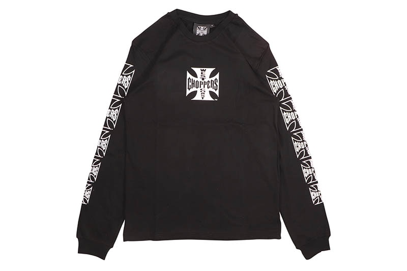 WEST COAST CHOPPERS WCC OG LBC L/S TEE (WCCTS0010ZW:BLACK)