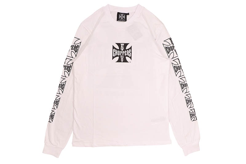 WEST COAST CHOPPERS WCC OG LBC L/S TEE (WCCTS0009WT:WHITE)