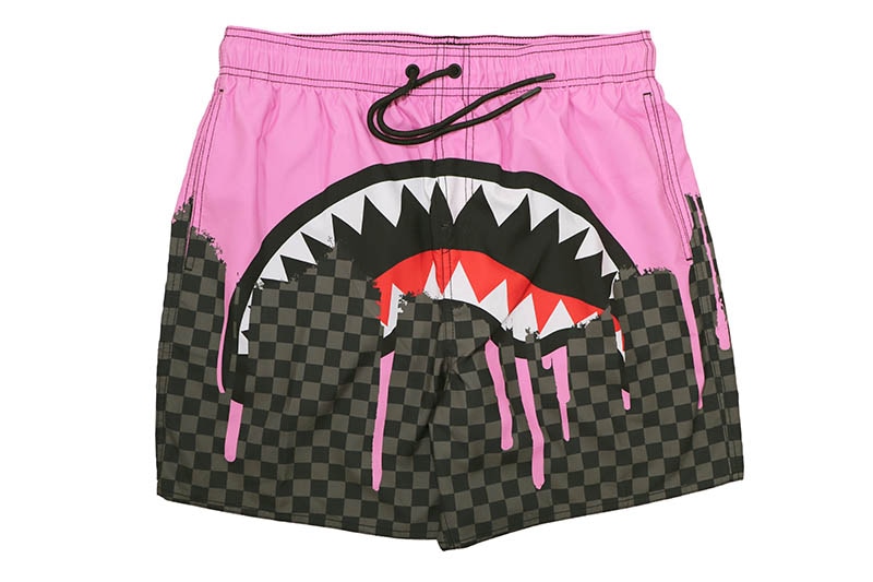 SPRAYGROUND OCEAN DRIP CHECK SWIM SHORTS SWM2054 | Brand,OTR