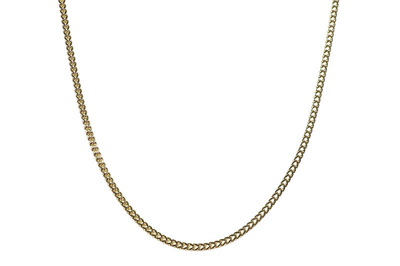 10K FRANCO CHAIN 24INCH