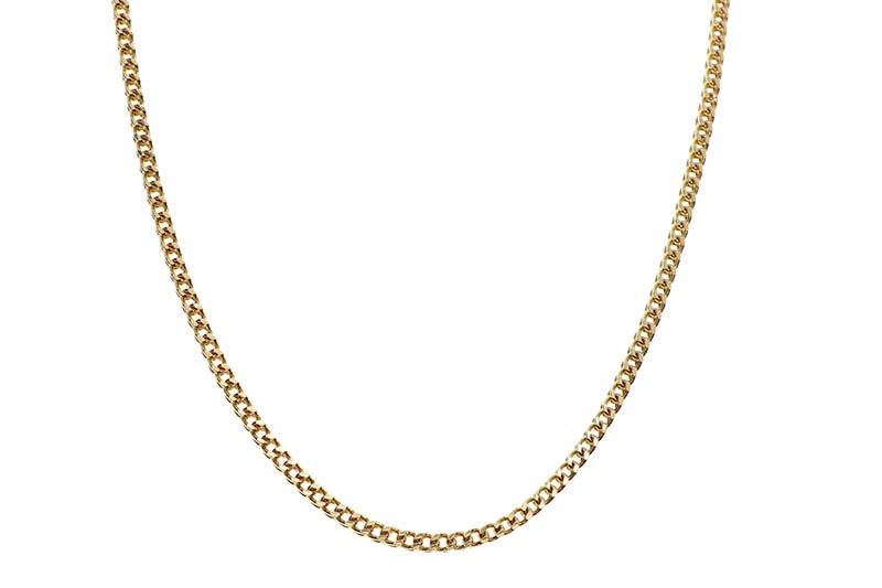 10K FRANCO CHAIN 22INCH