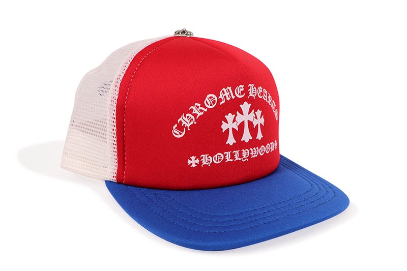CHROME HEARTS KING TACO OCKER ARCH TRUCKER HAT