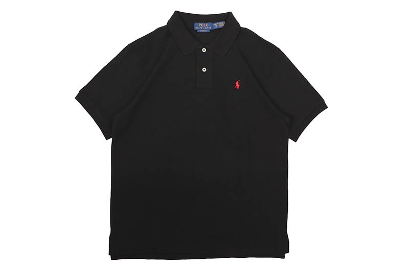 POLO RALPH LAUREN BOYS ICONIC MESH POLO SHIRTS (323603252001:BLACK)