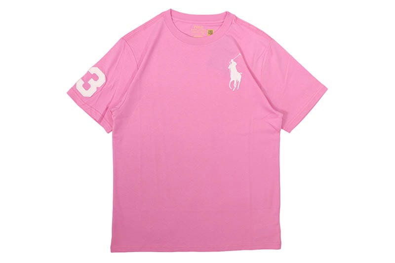 POLO RALPH LAUREN BOYS BIG PONY T-SHIRTS (323699235002:PINK)