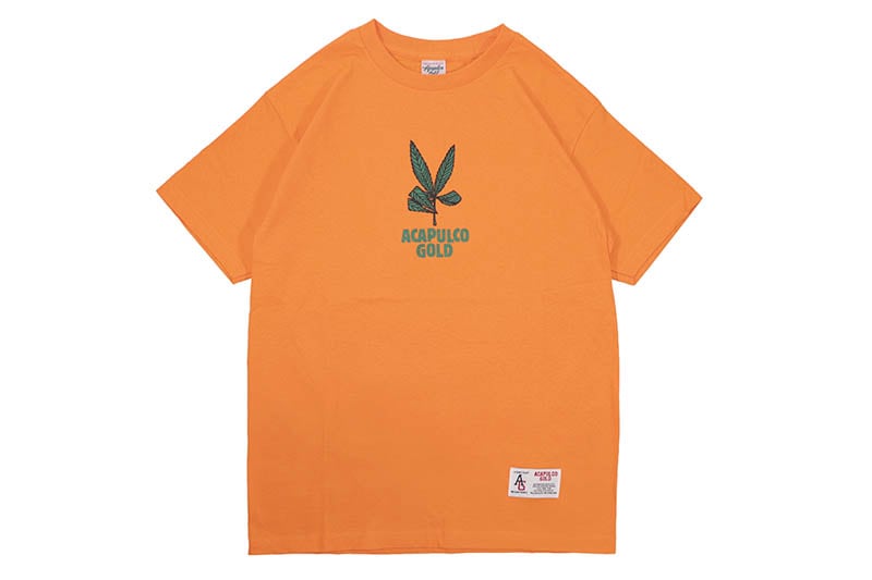 ACAPULCO GOLD GIVE PEACE A CHANCE T-SHIRTS (ORANGE)
