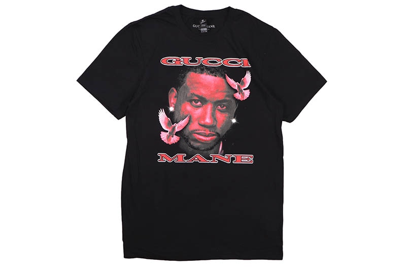 GUCCI MANE DOVES T-SHIRT (BLACK)
