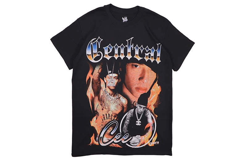 CENTRAL CEE COLLAGE T-SHIRT (BLACK)
