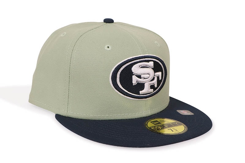 NEW ERA SAN FRANCISCO 49ERS 59FIFTY FITTED CAP (GREEN/NAVY)