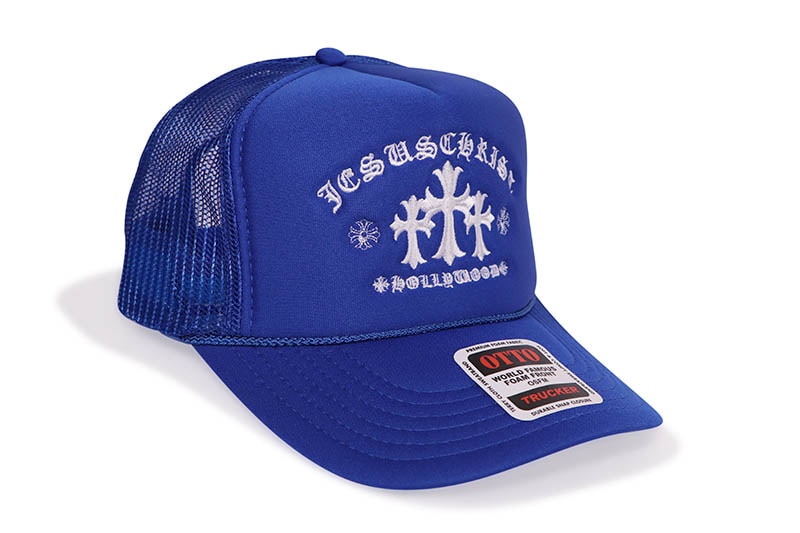 ADVANCE TRIPLE CROSS TRUCKER HAT (ROYAL BLUE) ARS-7773