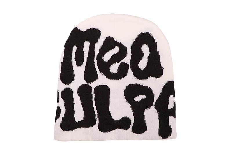 MEA CULPA BEANIE (WHT/BLK)