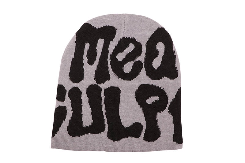 MEA CULPA BEANIE (GREY/BLK)