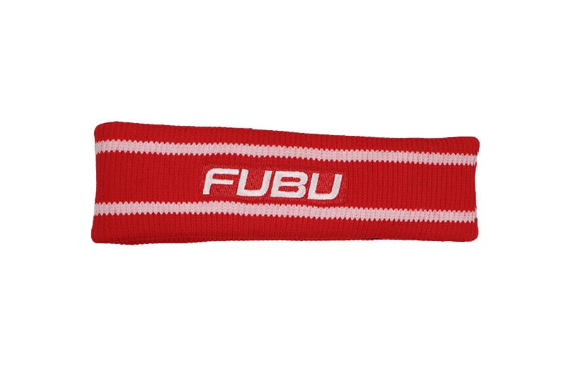 FUBU FB HAIR BAND (FAM-61909:RED)