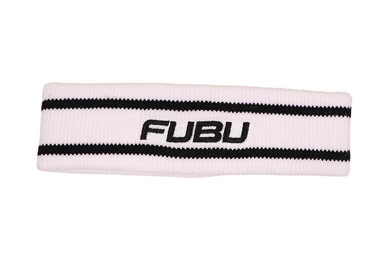 FUBU FB HAIR BAND (FAM-61909:WHITE)