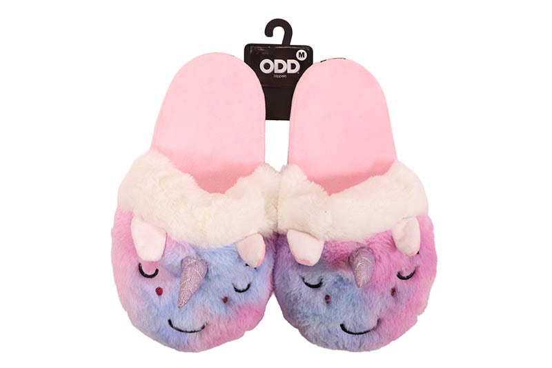 ODD SOX UNICORN 3D SLIP-ON SLIPPERS (301903DS:MULTI)