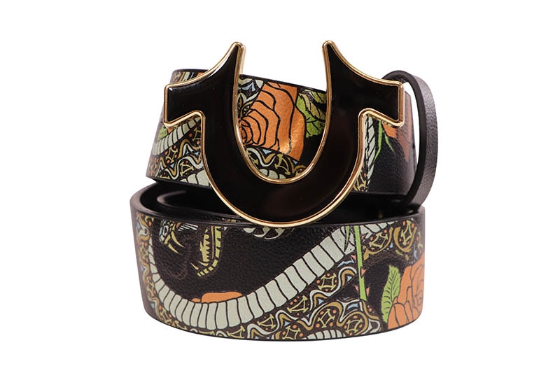 True religion バックルベルト swag flexwitme TRUE RELIGION HORSESHOE SNAKE BELT (TR4301:MULTI) | Brand,S-Z,TRUE