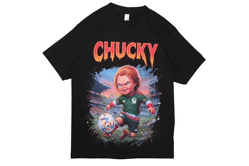 HOUSE OF TEES CHUCKY IN MEXICO T-SHIRT (BLACK)