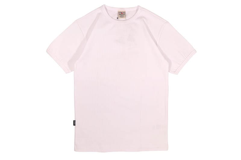 AVIREX DAILY RIB S/S CREW NECK T-SHIRT (783-5934006-030:WHITE) 6143502-001