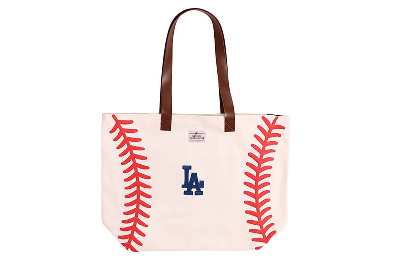 LITTLE EARTH BASEBALL TOTE BAG LOS ANGELES DODGERS (600143-DODG