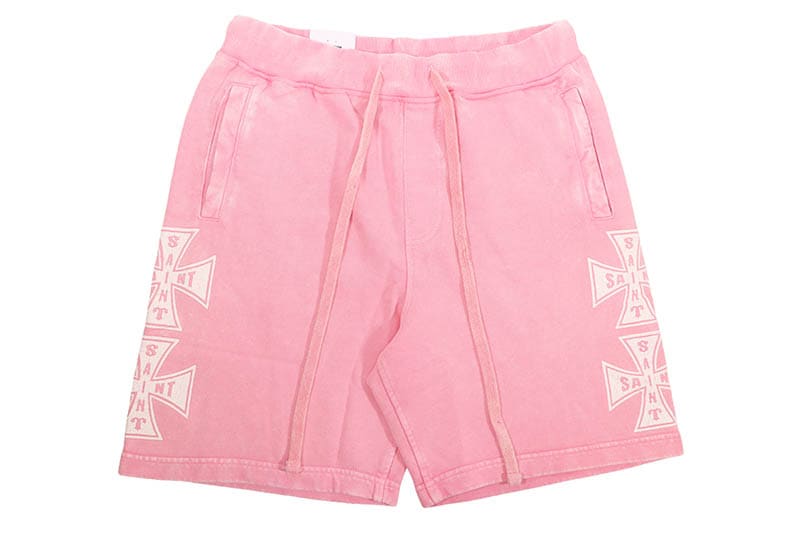 REBEL MINDS SAINT CROSS SHORTS (610-11964:PINK)