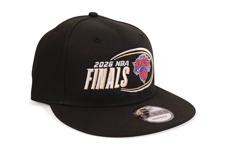 NEW ERA NEW YORK KNICKS 2026 NBA FINALS LOCKER ROOM REPLICA 9FIFTY