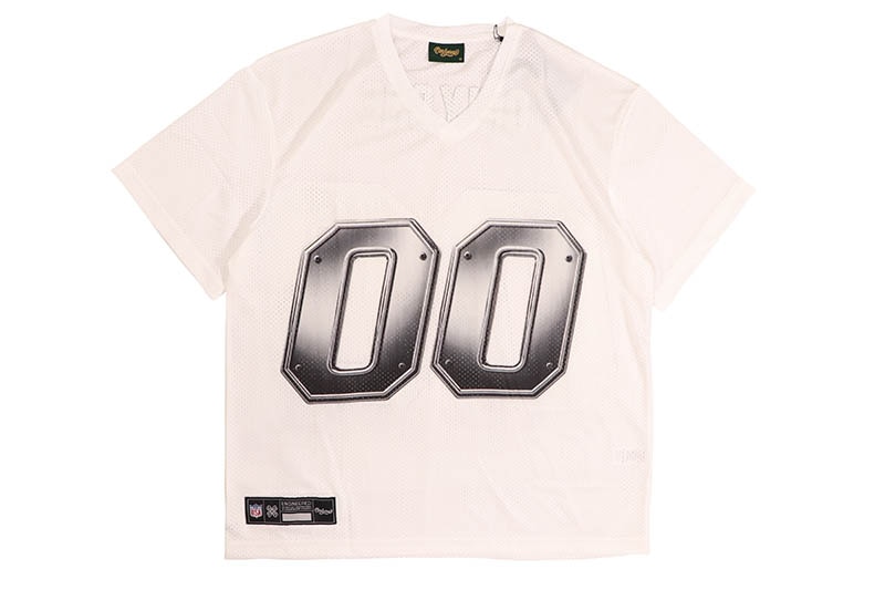 ONLY ONE CHROME FOOTBALL JERSEY (WHITE)