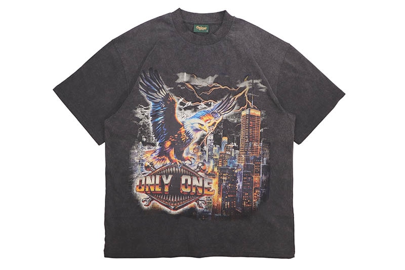 ONLY ONE EAGLE T-SHIRT (BLACK)