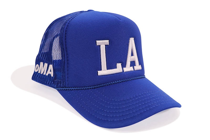 oMA STUDIOS LA TRUCKER HAT (BLUE) | Brand,M-R,oMA STUDIOS