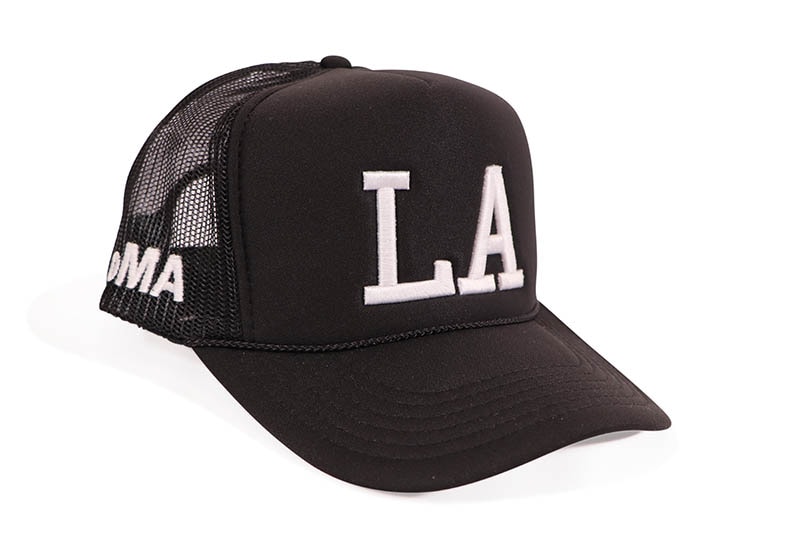 oMA DESIGN STUDIOS トラッカーキャップ oMA STUDIOS LA TRUCKER HAT (BLACK) | Brand,M-R,oMA STUDIOS