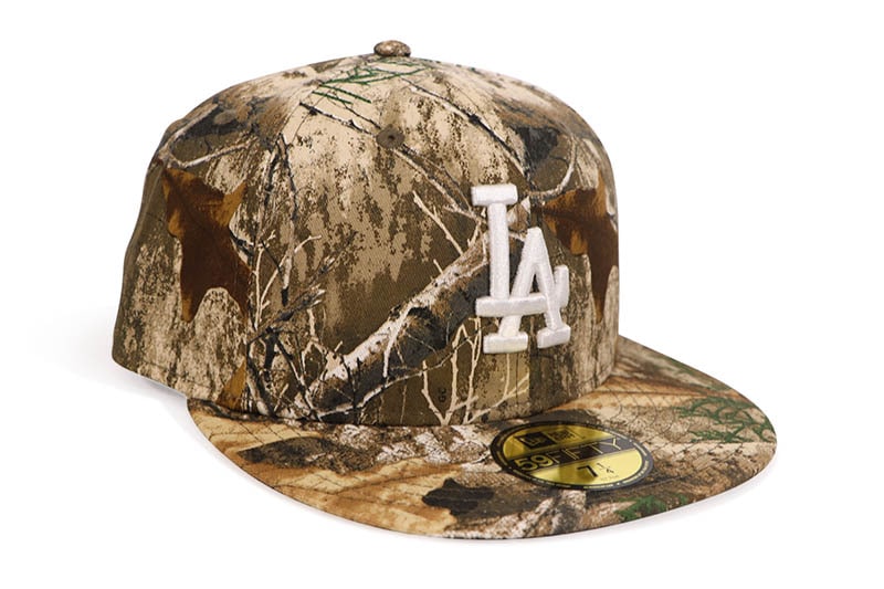 NEW ERA LOS ANGELES DODGERS 59FIFTY FITTED CAP (REALTREE CAMO