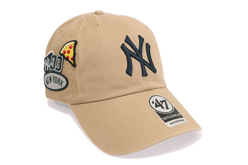 '47 NEW YORK YANKEES BADGES CLEAN UP CAP (KHAKI) 15173701