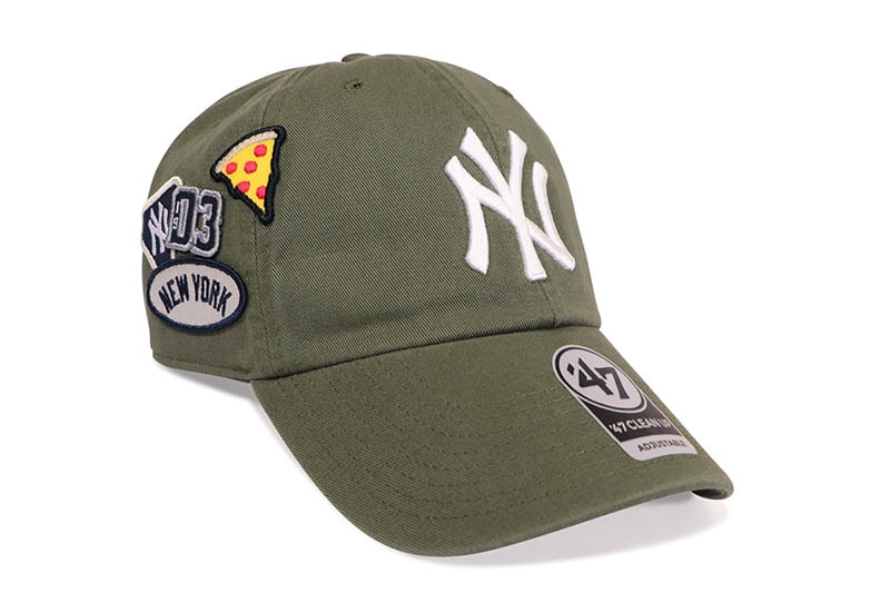 '47 NEW YORK YANKEES BADGES CLEAN UP CAP (MOSS) 15173700