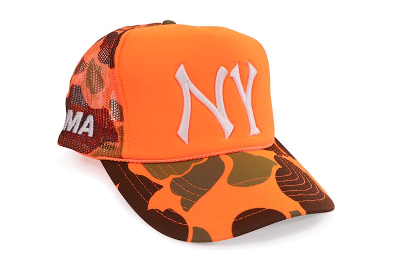 oMAキャップ oMA STUDIOS NY TRUCKER HAT (ORANGE CAMO) | Brand,M-R,oMA STUDIOS