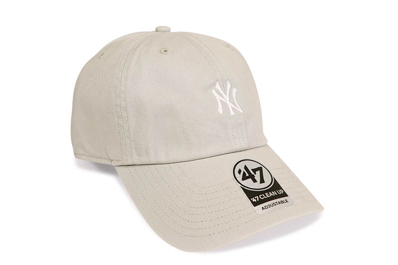 '47 NEW YORK YANKEES '47 BASE RUNNER CLEAN UP CAP (GREY) 14751388