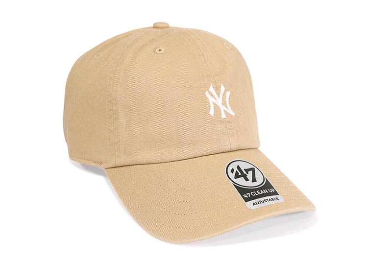 '47 NEW YORK YANKEES '47 BASE RUNNER CLEAN UP CAP (KHAKI) 14751386