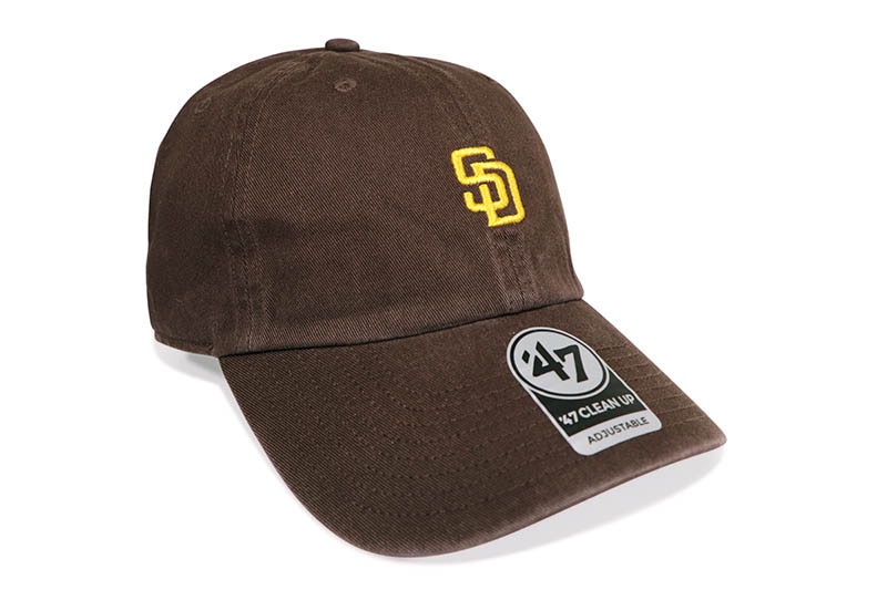 '47 SAN DIEGO PADRES '47 BASE RUNNER CLEAN UP CAP (BROWN) 14751378