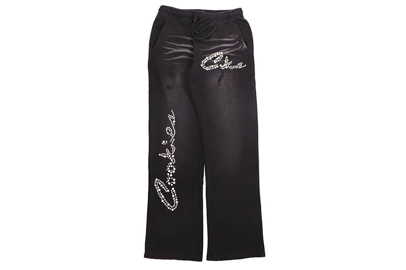 COOKIES BLACK PEARL FRENCH TERRY SWEATPANTS (BLACK) CM263BKP04