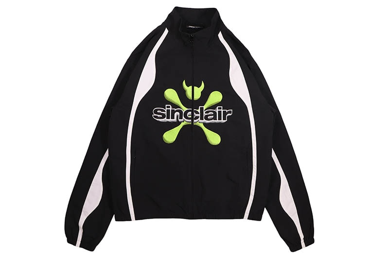 D&G シルク ジャケットjuunyaゴスロリGARCONSナルシス ドゥロワー SINCLAIR DEMON TRACK JACKET (BLACK) | Brand,S-Z,SINCLAIR GLOBAL