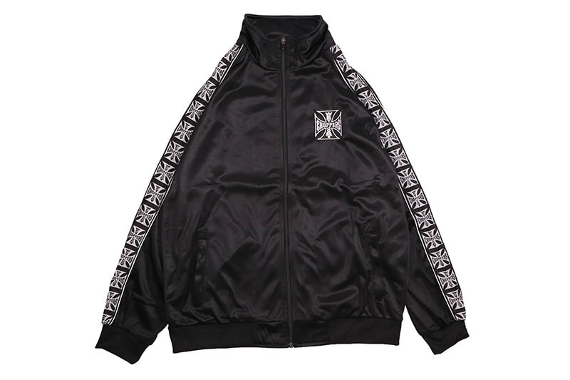 WEST COAST CHOPPERS OG TRACKSUIT JACKET (WCCSU001ZW:BLACK)