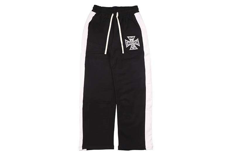 MIXED EMOTION BLACK QUARTER PANTS