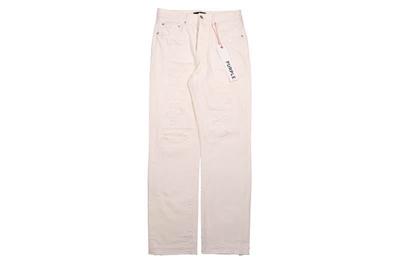 PURPLE BRAND PATCH BLOWOUT (P011-CPSE126:MID RISE STRAIGHT)