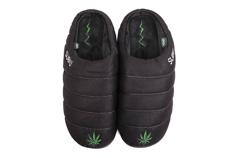 SUBU X MANASTASH HEMP EMB SANDAL (792-6990002-010:BLACK) 