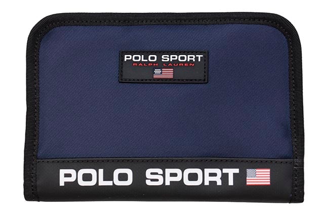 POLO SPORT ZIP NYLON WALLET (405753240002:NAVY)