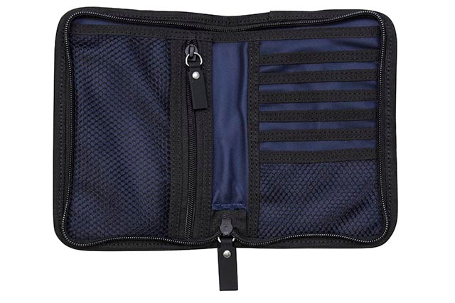 POLO SPORT ZIP NYLON WALLET (405753240002:NAVY)