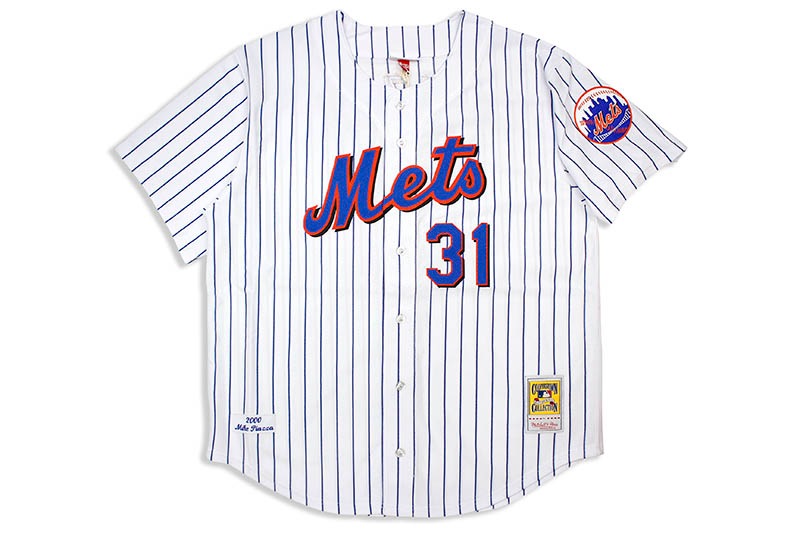 MITCHELL & NESS AUTHENTIC JERSEY (NEW YORK METS/HOME/2000:MIKE PIAZZA #31) AJY1GS18408