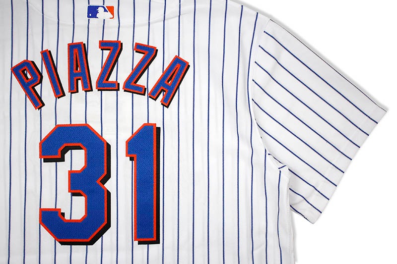 【美品】MITCHELL＆NESS　MLB メッツ　マイク・ピアッザァ　3XL MITCHELL & NESS AUTHENTIC JERSEY (NEW YORK METS/HOME/2000