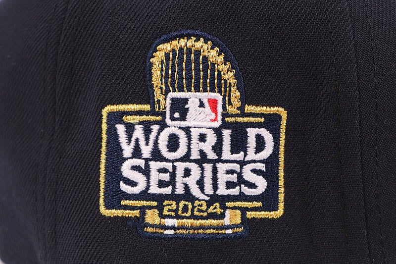 NEW ERA NEW YORK YANKEES 9FORTY AF ADJUSTABLE CAP (2024 WORLD SERIES SIDE PATCH/GREY UNDER VISOR/NAVY)