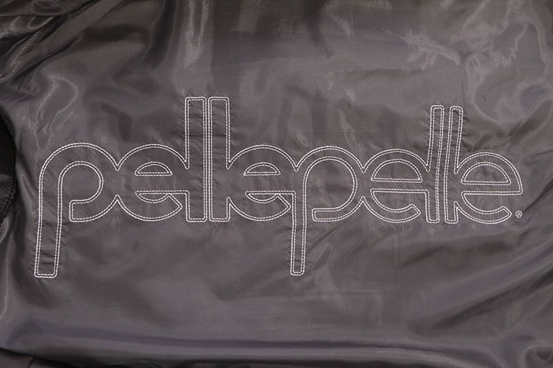 Pelle Pelle NYC BORO QUILTED JACKET (325-37536-BKW:BLACK/WHITE)