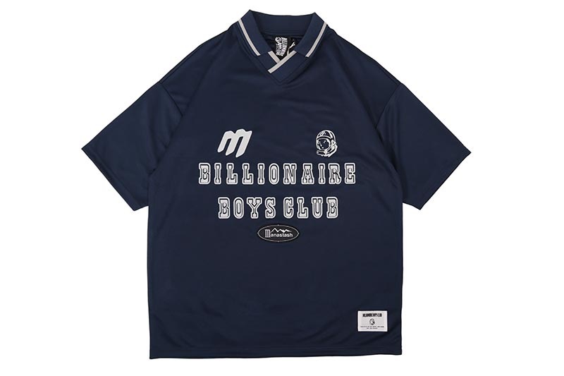 MANASTASH X BBC GAME SHIRT (792-6134016-120:NAVY) BBCJP261C003